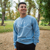 Be The Reason Crewneck - Sky Blue